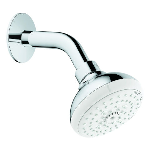 Grohe - Kopfbrauseset Tempesta 100 27870_1 4 Strahlarten mit Brausearm chrom