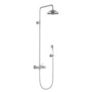 Dornbracht - Showerpipe mit Brausebatterie MADISON 26632360 Dark Platinum gebürstet