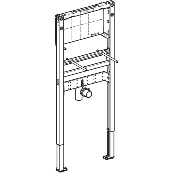 Geberit Vertriebs - Duofix Element f. WT, 112-130 cm Wandarmatur Unterputz