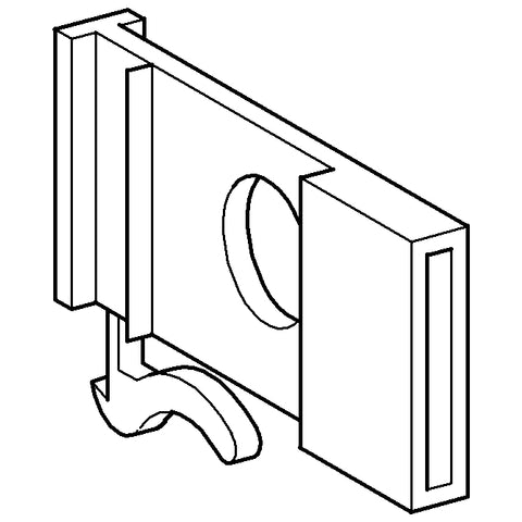 Grohe - Halter 43551 für Wandeinbau Spülkasten