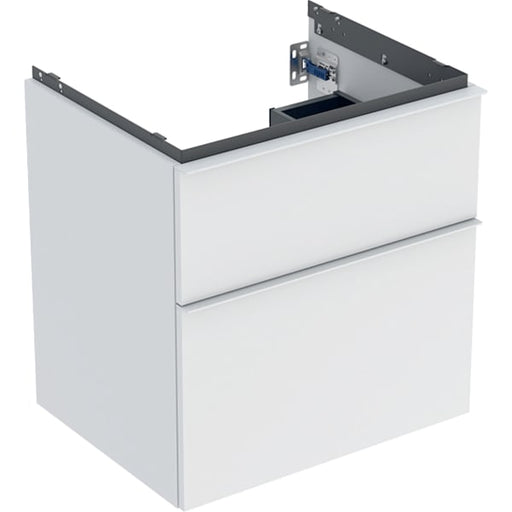 Geberit Vertriebs - iCon Unterschrank für WT, 2 Schubl. 59,2x61,5x47,6cm, weiß matt