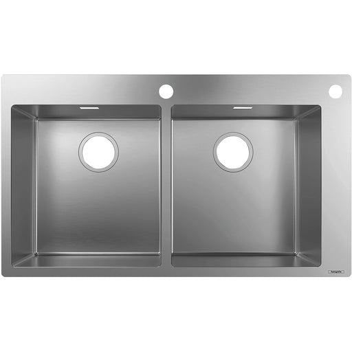 Hansgrohe - Einbauspüle 370x370 S712-F765