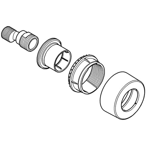 Grohe - S-Anschluss 12693 chrom