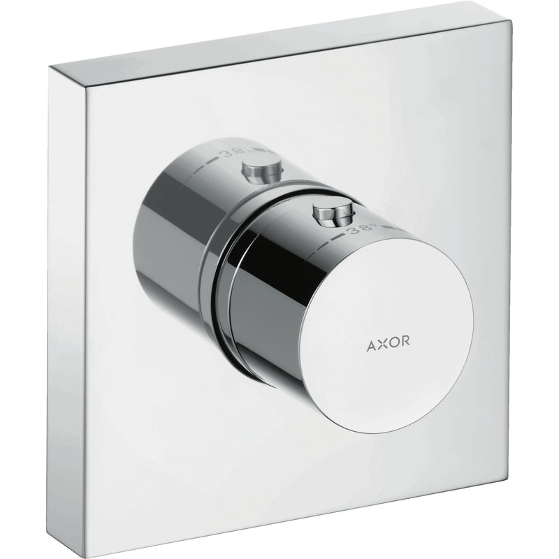 Hansgrohe - Thermostatmischer Unterputz AXOR Starck Fertigset eckig chrom