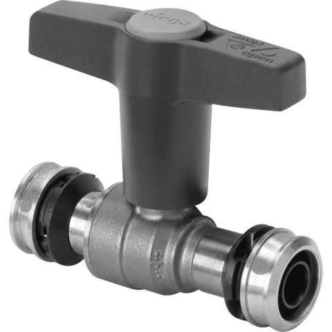 Viega - Kugelhahn EASYTOP 5375 25mm Siliziumbronze