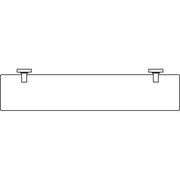 Ideal Standard - Glasablage IOM 520mm satiniertes Glas Chrom