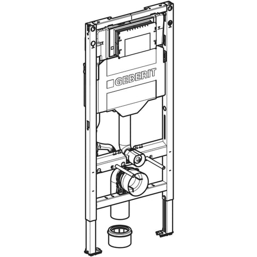 Geberit Vertriebs - Duofix Element f. WWC, 112 cm mit Sigma UP-SPK 12 cm