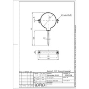 Lorowerk - Rohr Rohrschelle 00990. DN 100 verzinkt