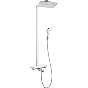 Hansgrohe - Showerpipe RAINDANCE Select E Air 1jet Kopfbrause 360mm 271134 weiß chrom