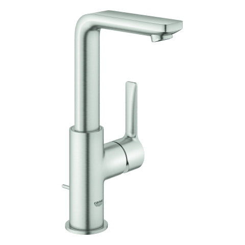 Grohe - Einhand-Waschtischbatterie LINEARE 23296 L-Size supersteel