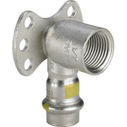 Viega - Wandsch. SANPRESS Inox G 0225.5 Gas 22mm x 1/2 IG Edelstahl