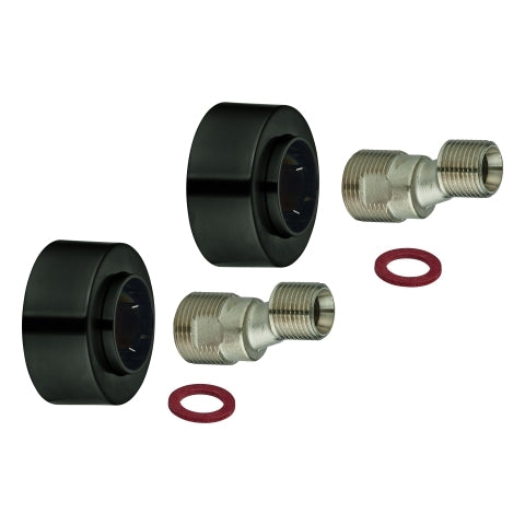 Grohe - S-Anschluss 48453 1/2 x 3/4 Verstellbarkeit 7,5mm hard graphite geb