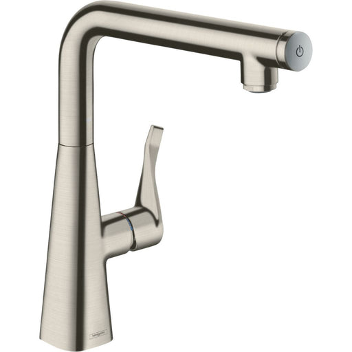 Hansgrohe - Spültischmischer METRIS Select 260 Schwenkauslauf edelstahl-optik