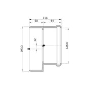 Wavin - Reduktion AS+ DN 150x125 kurz