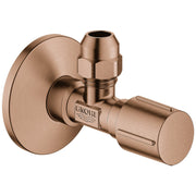 Grohe - Eckventil 22037 1/2x3/8'' Rosette Metallgriff warm sunset gebürstet