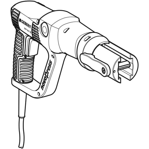 Geberit Vertriebs - EFP 203 Pressgerät, 230 V / 50-60 Hz Kompatibilität (2)