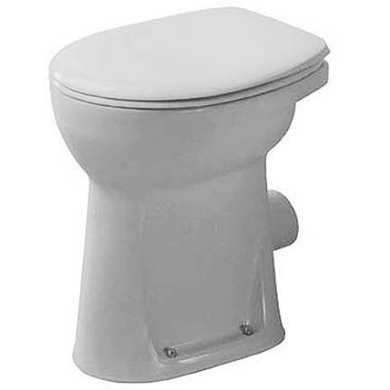 Duravit - Stand-WC Design Classics Sudan 465mm + 100mm, Abg.waagrecht, weiß