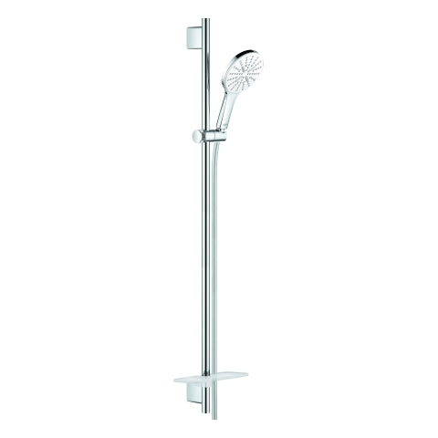 Grohe - Brausestangenset RAINSHOWER 130 SmartActive 26578 900mm moon white/chrom