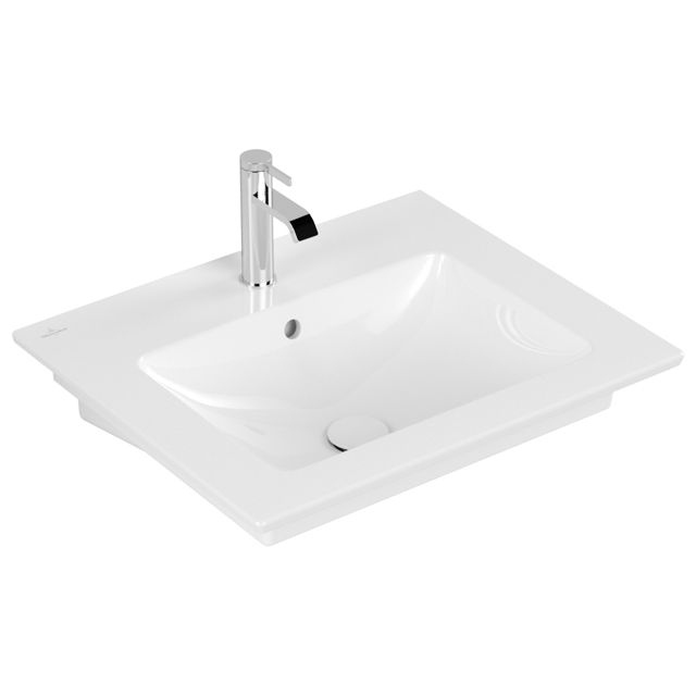 VILLEROY & BOCH - Waschtisch VENTICELLO 412460 600x500mm Weiß Alpin CeramicPlus