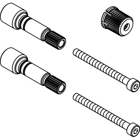 Hansgrohe - Griffadapter Ab- und Umstellventil