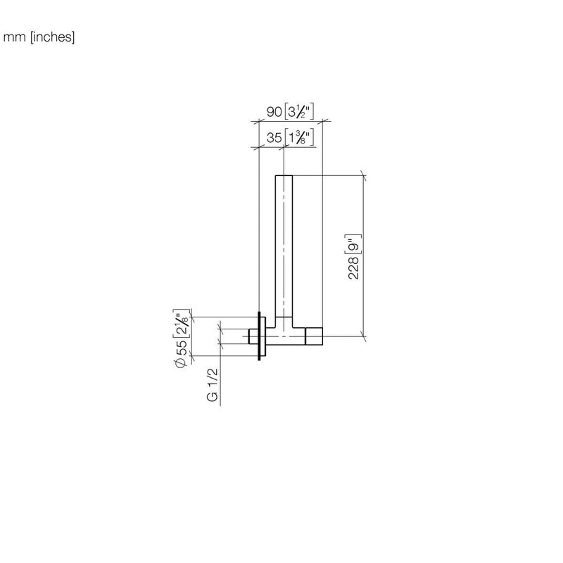 Dornbracht - Eckventil 1/2 22901979-09 messing