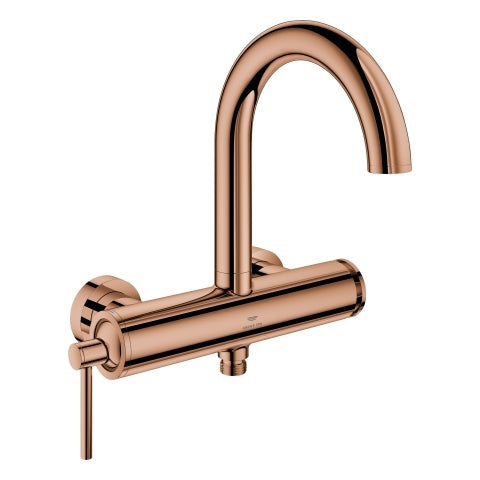 Grohe - Einhand-Wannenbatterie Atrio 24367 Wandmontage warm sunset