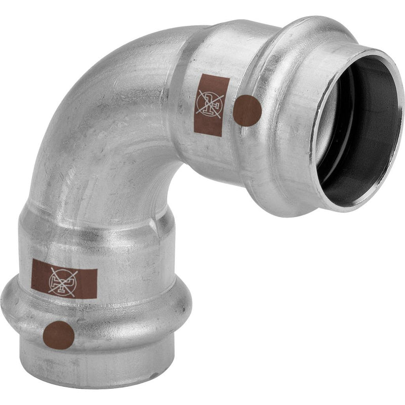 Viega - Bogen 90 Grad TEMPONOX 1716 i/i 28mm Stahl nichtrostend