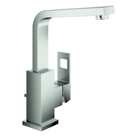 Grohe - EH-WT-Batterie EUROCUBE 23135 EcoJoy hoher Auslauf supersteel