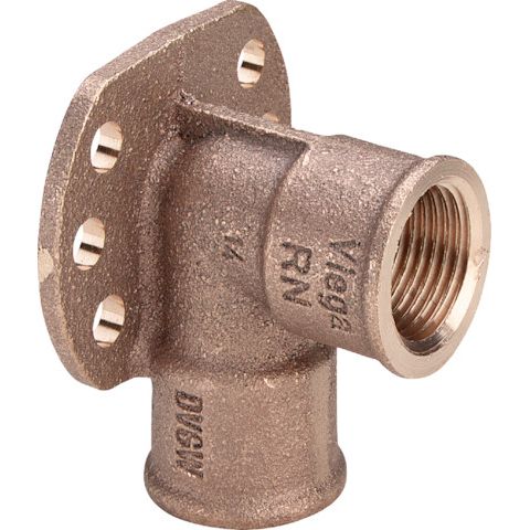 Viega - Wandscheibe 3471 3/4 IG Rotguss