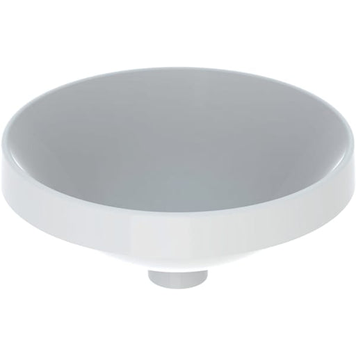 Geberit Vertriebs - Einbau-WT VARIFORM, rund, d:400mm ohne Hahnloch, ohne Überlauf, weiß