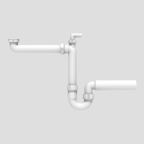 Sanitärtechnik Eisenberg - Raumschaffer G1 1/2x50 mit Rohrgeruchverschluss und Geräteanschluss