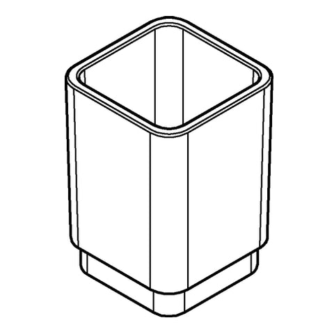 Grohe - Kristallglas SELECTION CUBE 40783 für Halter davinci satin weiß