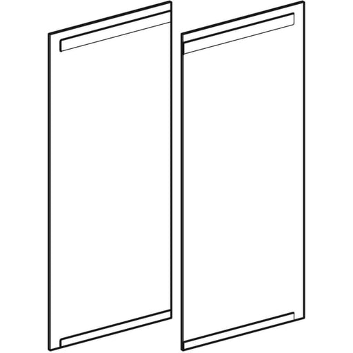 Geberit Vertriebs - Spiegeltüren Set, OPTION Spiegelschrank, Modell 800375