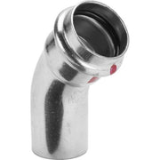 Viega - Bogen 45 Grad PRESTABO 1126.1 15mm Stahl verzinkt