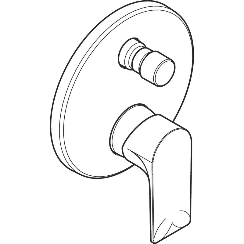 Hansgrohe - Wannenmischer Unterputz Rebris E chrom