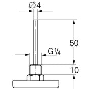 Grohe - Thermometer 06225 1/4