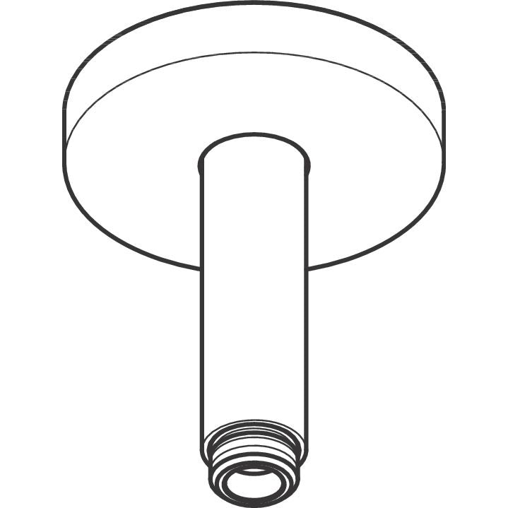Hansgrohe - Decken-Anschlussstück AXOR DN15 100mm chrom