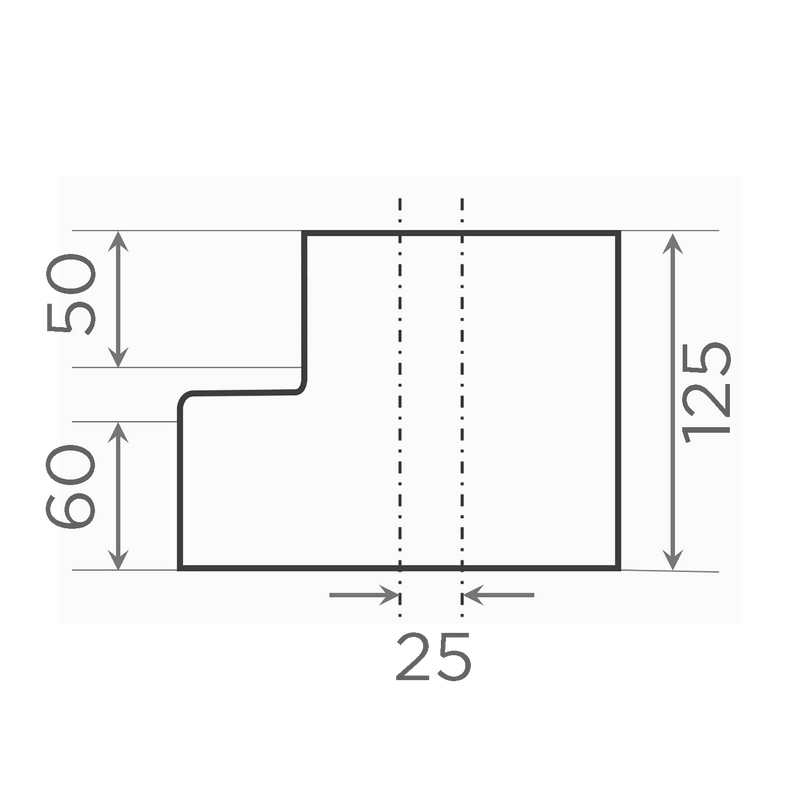 Fornatis - Übergangsrohr exzentrisch DN200x150