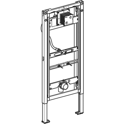 Geberit Vertriebs - Duofix Element f. Urinal, 112-130 cm universell, für Sprühkopf