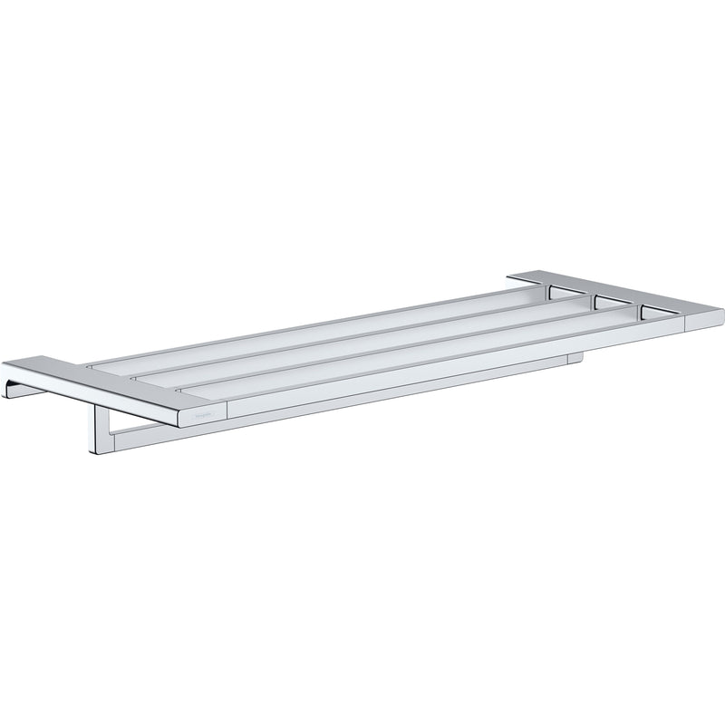 Hansgrohe - Handtuchablage mit Handtuchhalter ADDSTORIS chrom