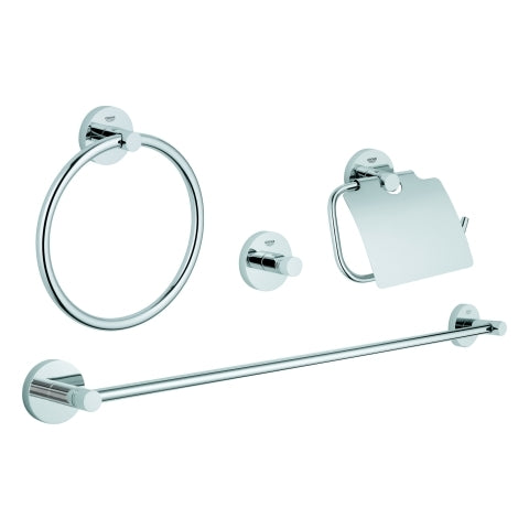 Grohe - Master Bad-Set 4 in 1 ESSENTIALS 40776 chrom