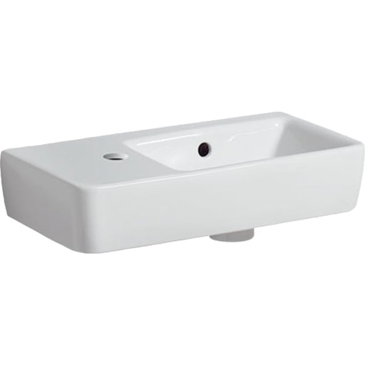 Geberit Vertriebs - HWB RENOVA NR.1 COMPRIMO, 500x250mm Ablagefläche links, HL links weiß(alpin)