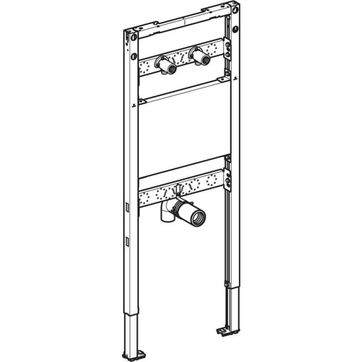 Geberit Vertriebs - Duofix Element f. Ausgussbecken 130 cm, Wandarmatur AP