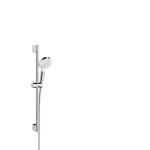 Hansgrohe - Brausenset CROMETTA 1jet EcoSmart 6 l/min/UNICA 650mm weiß/chrom
