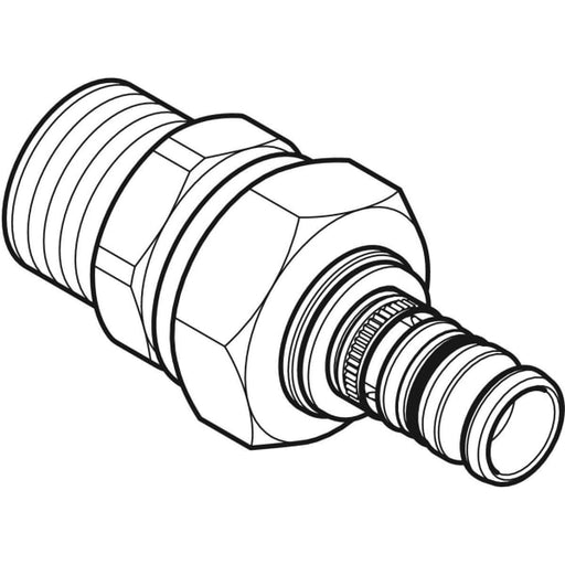Geberit Vertriebs - Mepla Übergangsverschraubung mit AG Rg d32-R1