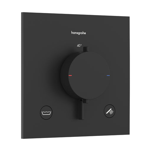 Hansgrohe - Thermostat UP Ecostat Comfort E Fertigset 2 Verb.m.Sicherungskombi.MSW