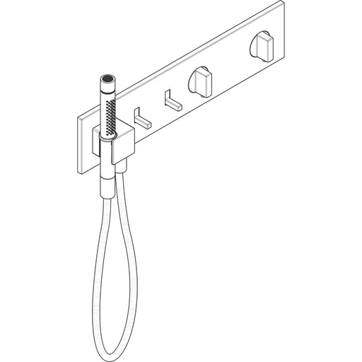 Hansgrohe - Thermostatmodul 470/110 Axor ShowerComposition 2 Verbraucher MSW