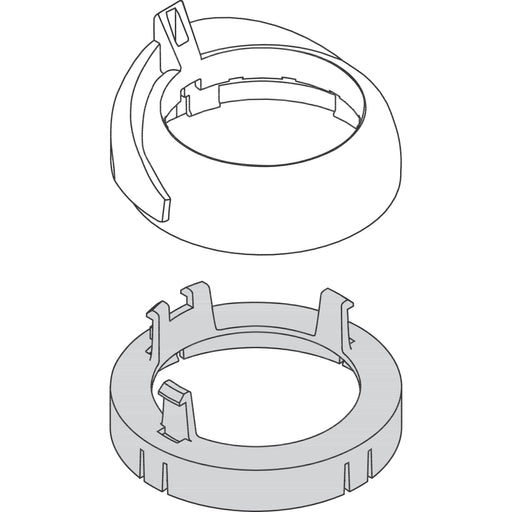 Hansgrohe - Abdeckkappe Axor Uno satinox