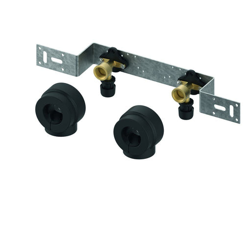 TECE SE - TECElogo-Ax Montageeinheit 150 mm mit Wandscheibe Dim. 16 x Rp 1/2, Si-Bronze