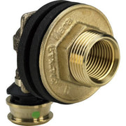 Viega - Wanddurchführung RAXOFIX 5332.11 16mm x 1/2 IGx3/4x25mm Rotguss
